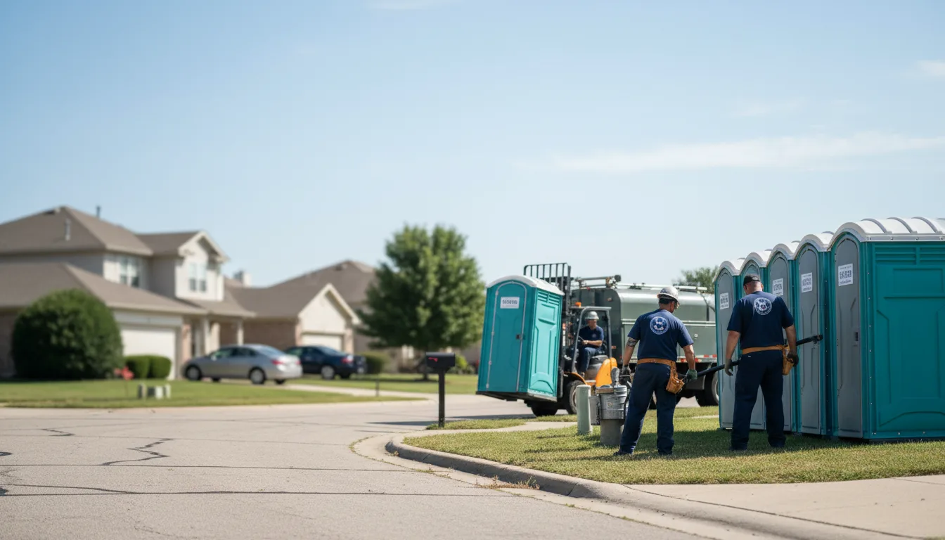 Porta Potty Rental in Fort Thompson, SD near me